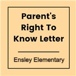 Parent Right To Know Letter Link
